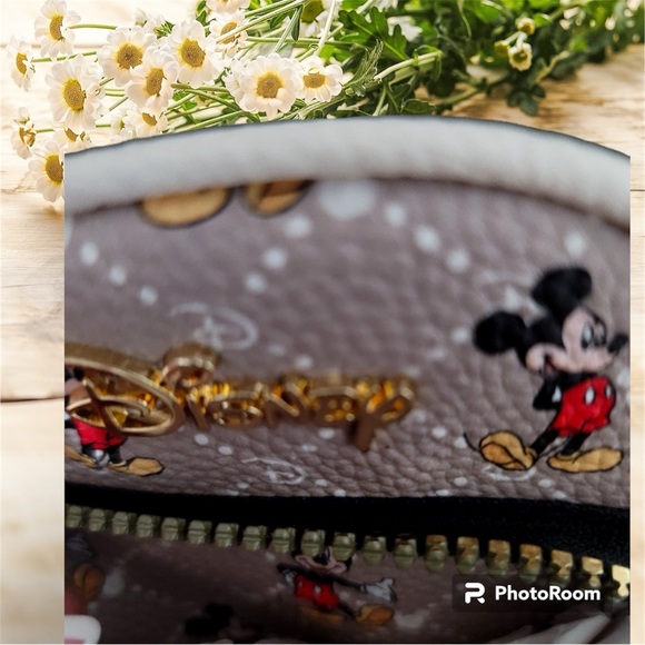 NWT Disney Mickey Mouse Monogram Crossbody - Picture 8 of 10